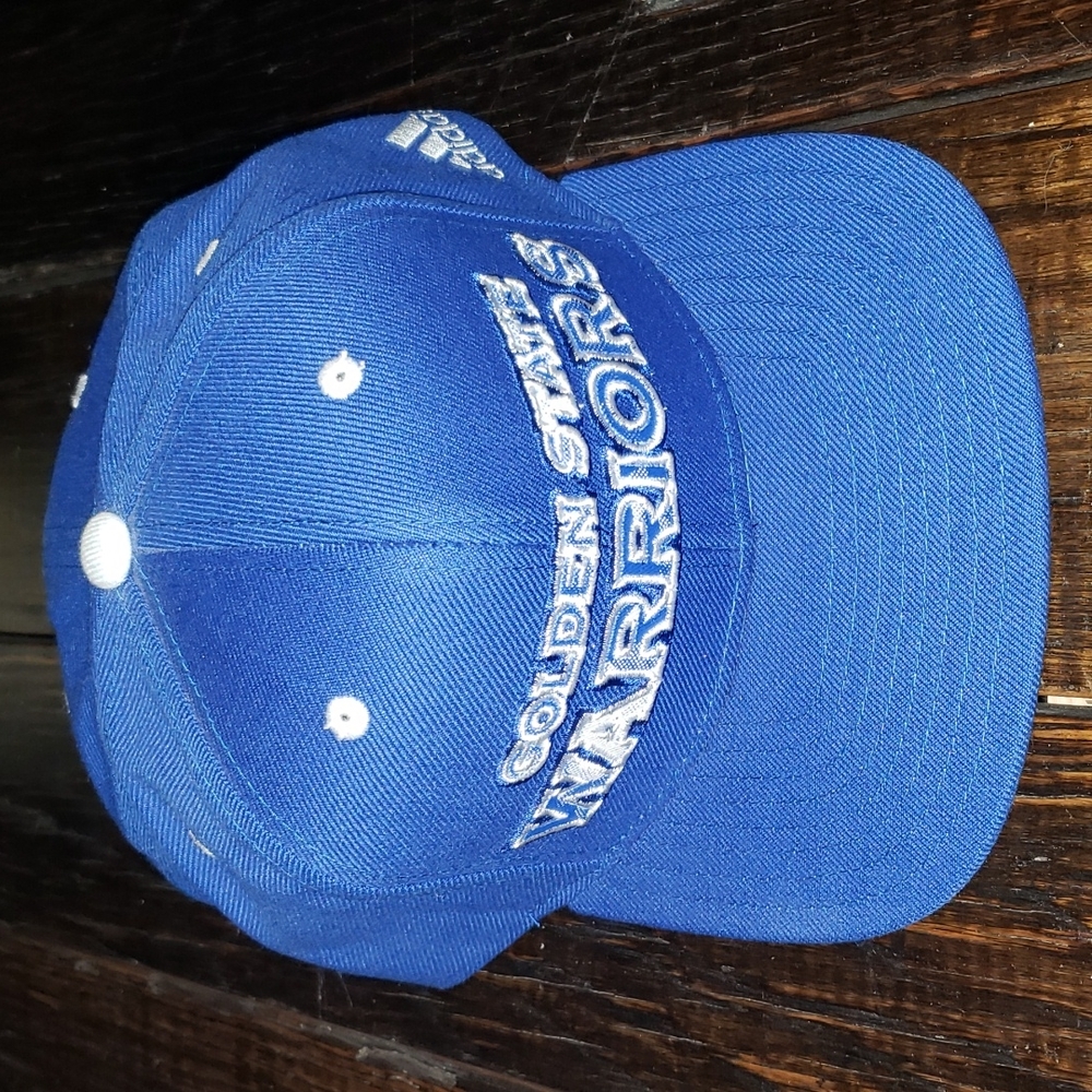 Blue Adidas snapback hat